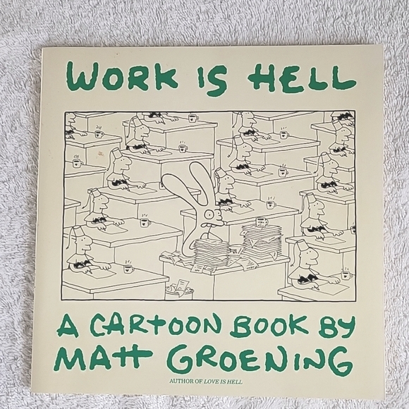 Vintage Set Of 3 Box Full Of Hell Comic Matt Groening 1986. - Picture 11 of 16